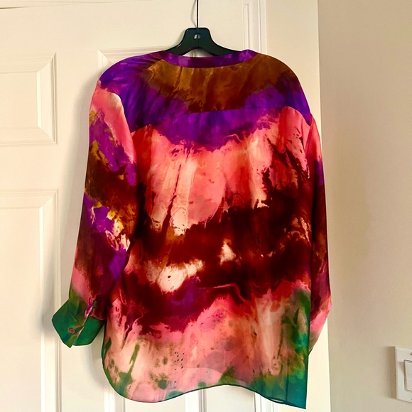 Emilio Pucci Multicolor Silk Blouse - Picture 2 of 3